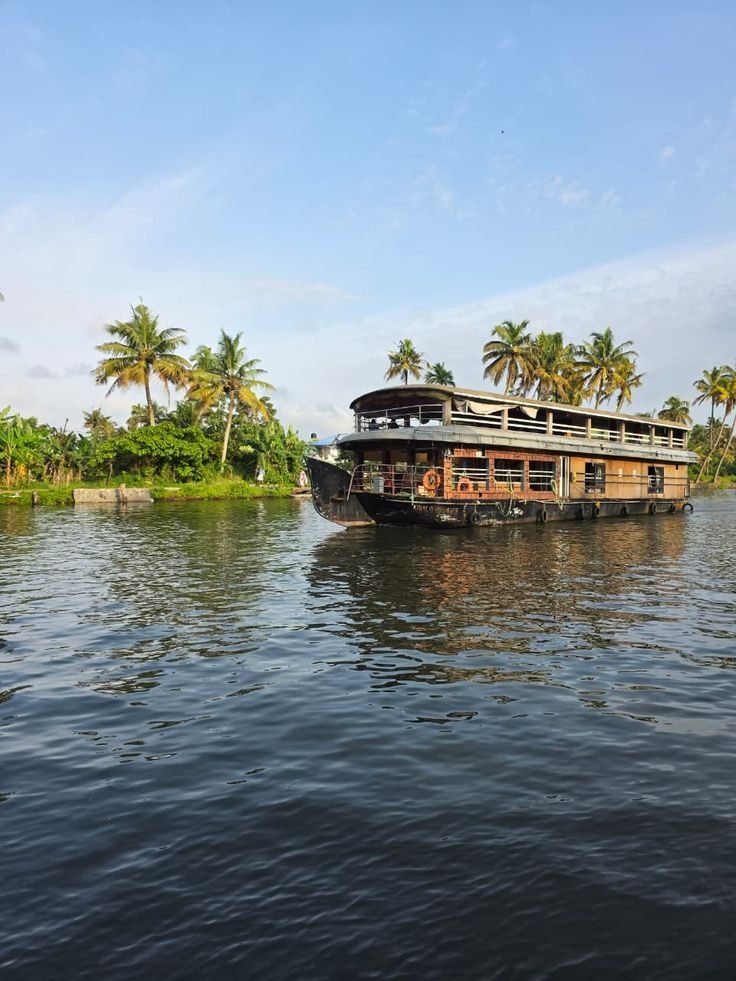 Alleppey Houseboat, Overnight — 1 day tour package from Trivandrum by Travel Vibe Go