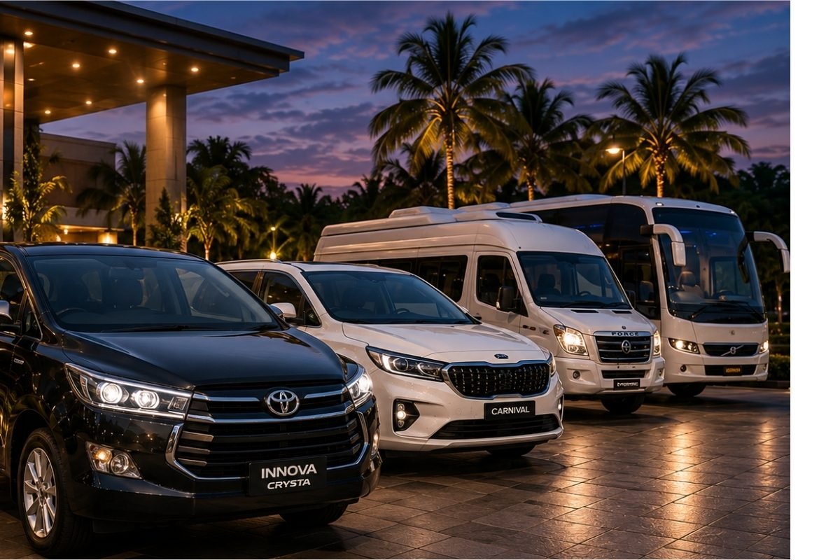 Premium Vehicles from Travel Vibe Go, a tours and travel agency in Trivandrum